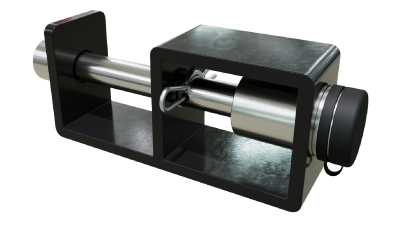 Hitch Pin Guard protective shield for locking hitch pins